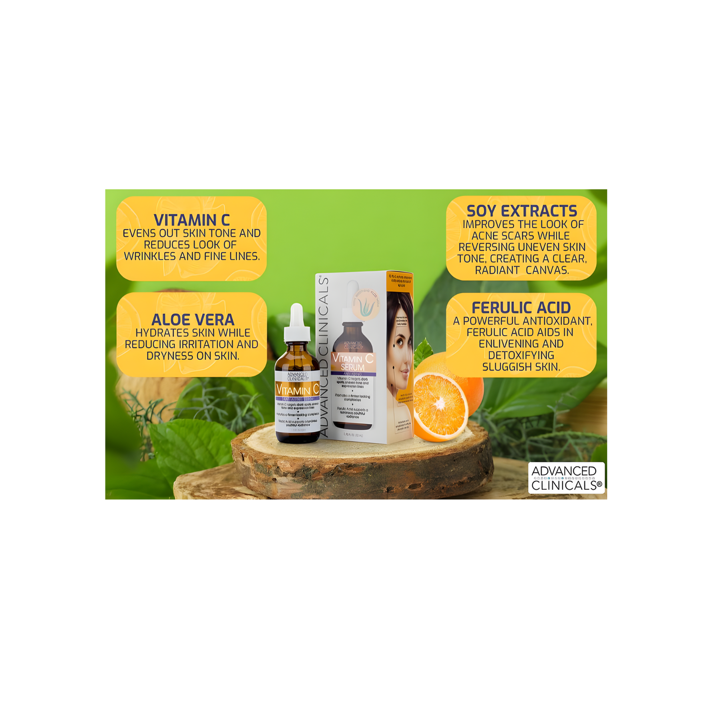 Advanced Clinicals Vitamin C Anti-Aging Serum