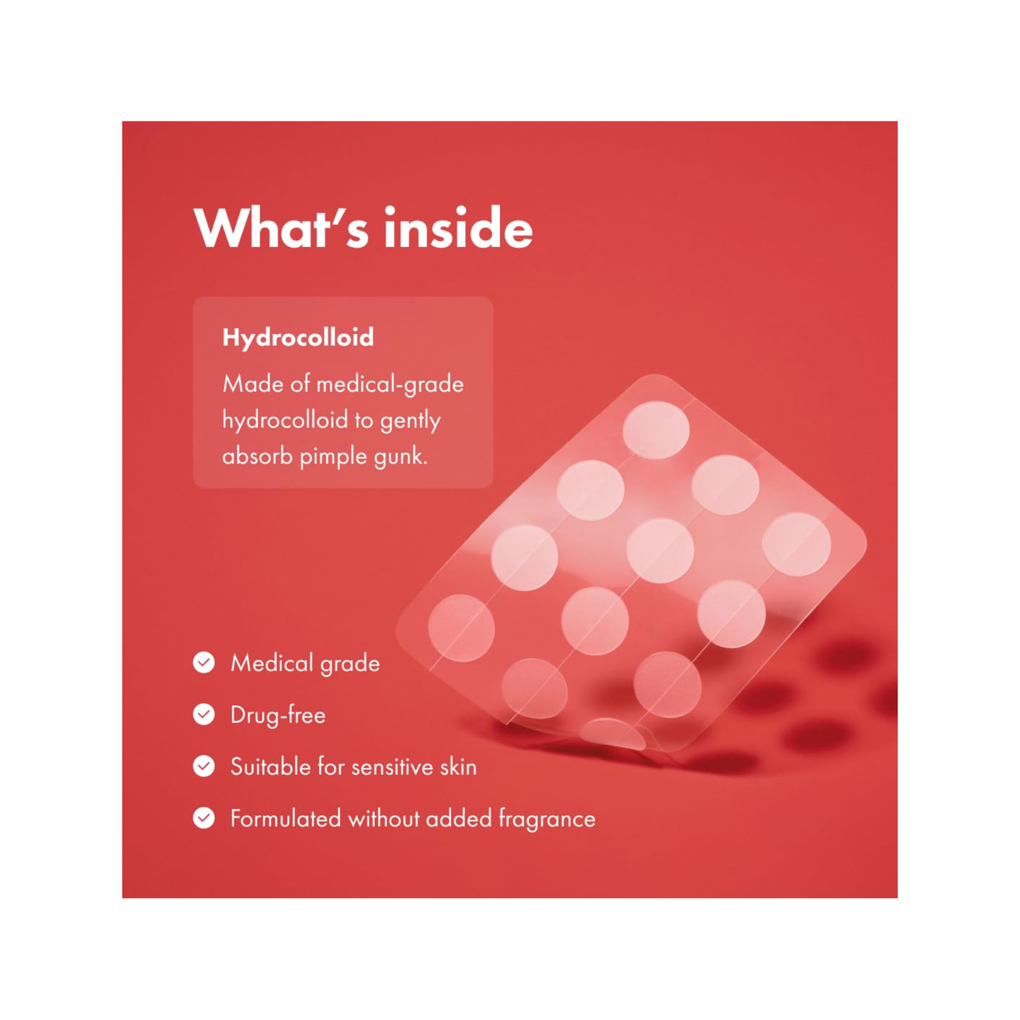 Hero Mighty Patch Adesivo Para Espinhas