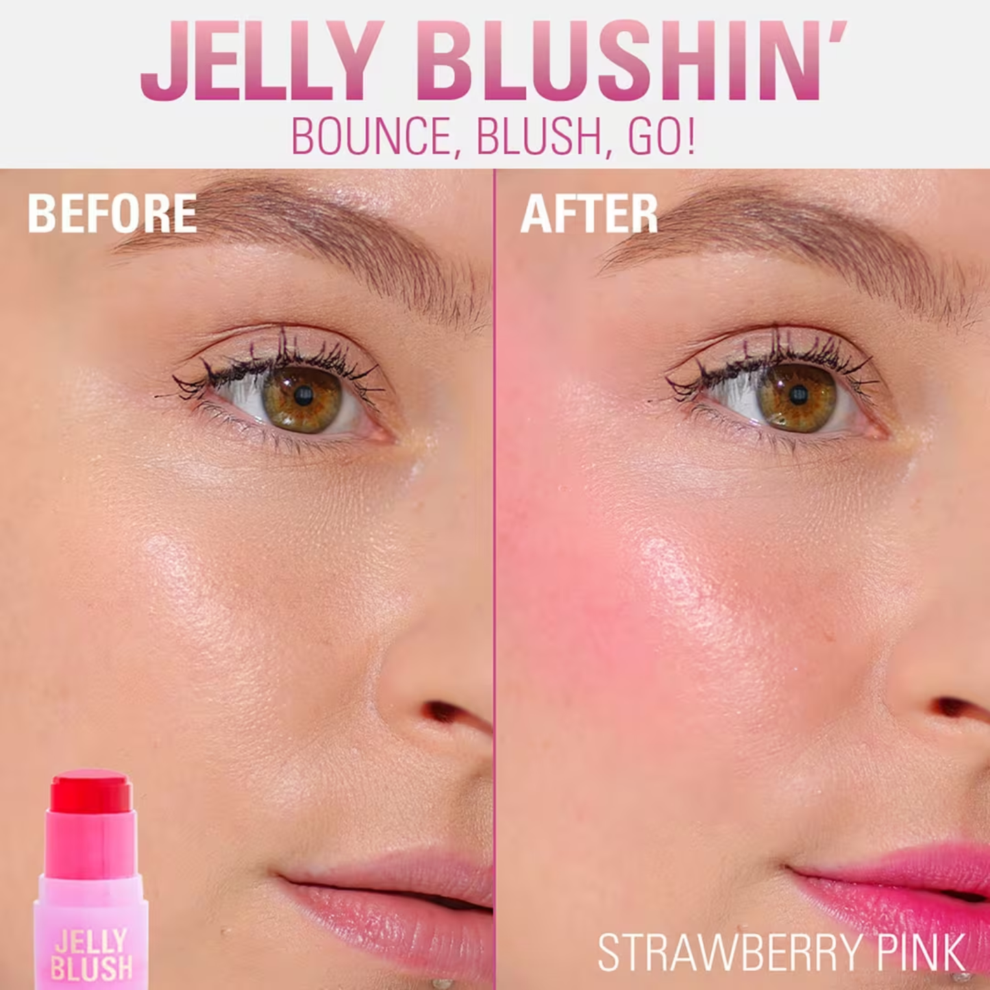 Revolution Beauty Jelly Blush Stick Lip & Cheek Stain