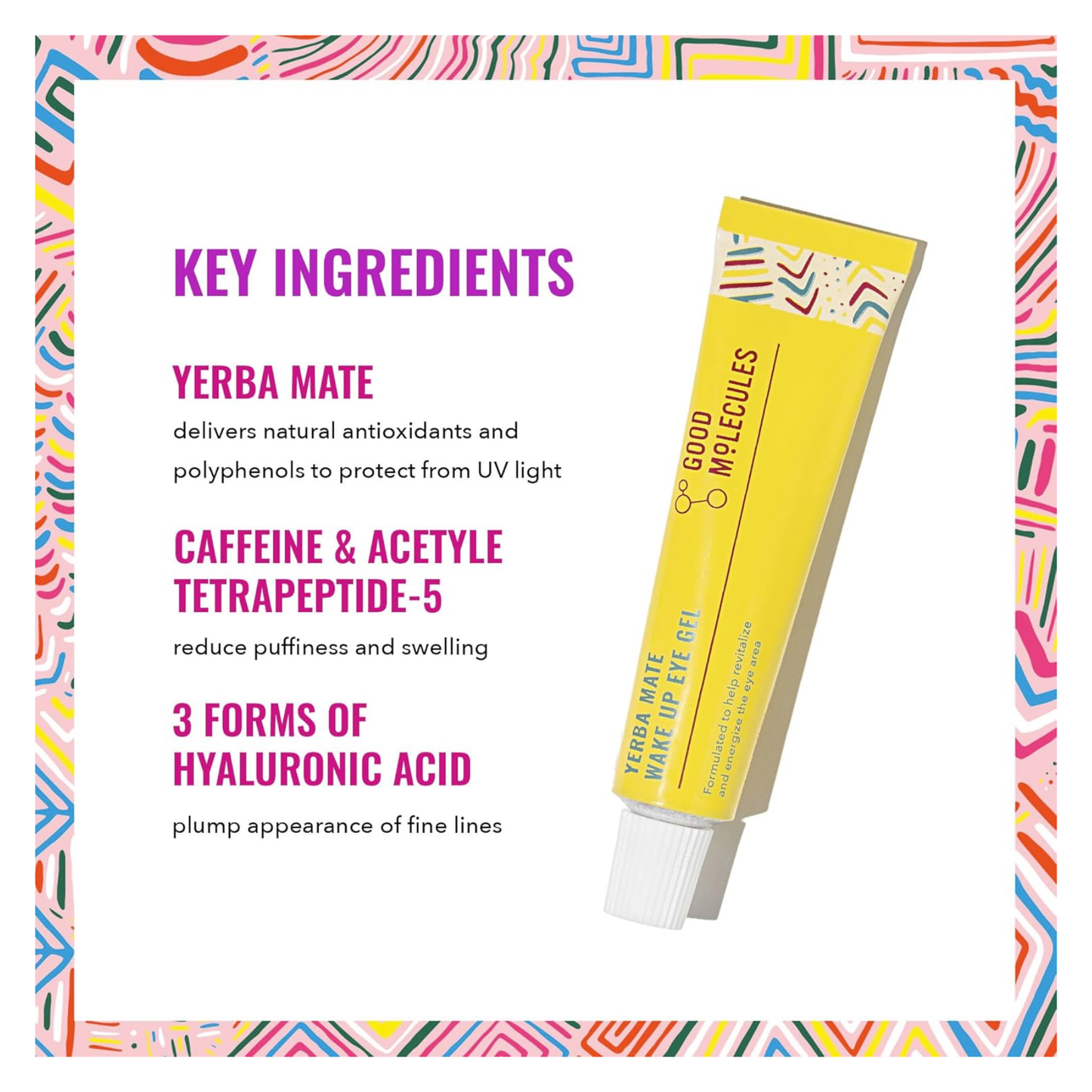 Good Molecules Yerba Mate Wake Up Eye Gel
